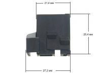 Держатель стекла (правый) духового шкафа Hansa