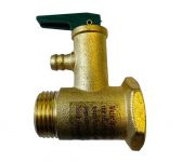 Предохранительный (обратный) клапан с рычажком водонагревателя 1/2