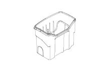 Задний резервуар (для воды) пылесоса Zelmer