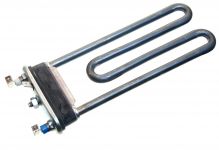 ТЭН (нагреватель) L=180 мм, 1500W, прямой без отверстия стиральной машины Candy